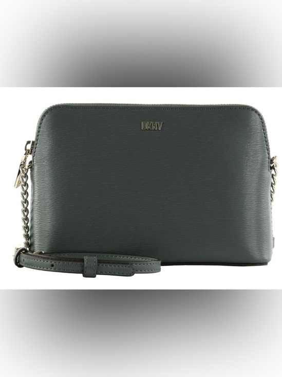 Dkny Handbags - DKNY Textured Crossbody  purse with Gold Logo-NWOT